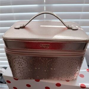 Victoria’s Secret Rose Gold Pink Vanity Makeup Case